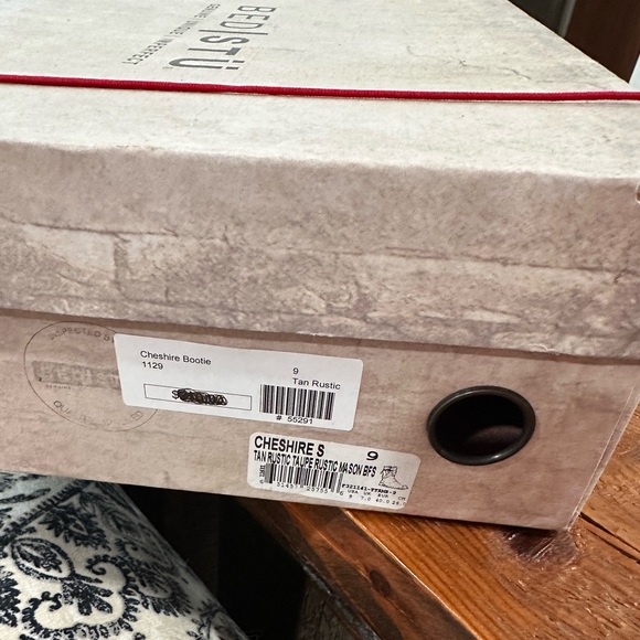 Bedstu boots booties. Cheshire 9 tan rustic - Picture 4 of 7